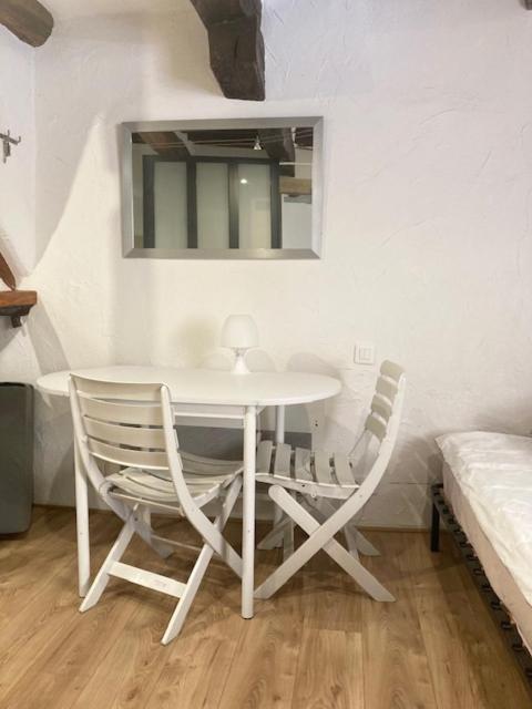 Studio Terrasse. A 50M De La Plage Sablettes 芒通 外观 照片